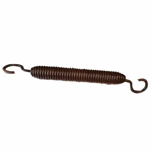 Motorcycle leg stand spring